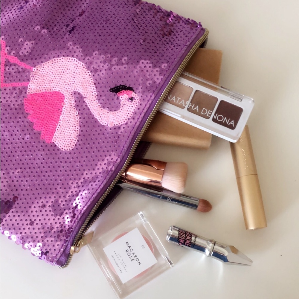 Tarte Flamingo Sequin Bag